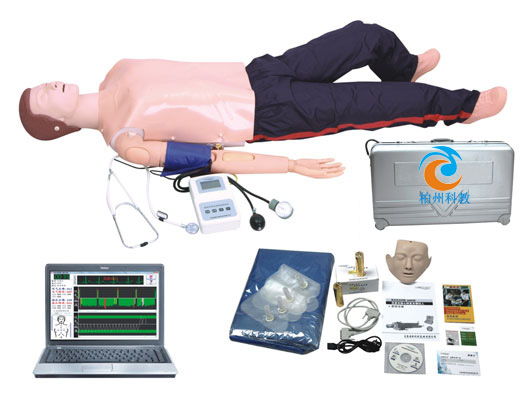 电脑高级功能急救训练模拟人（心肺复苏CPR与血压测量等功能）
