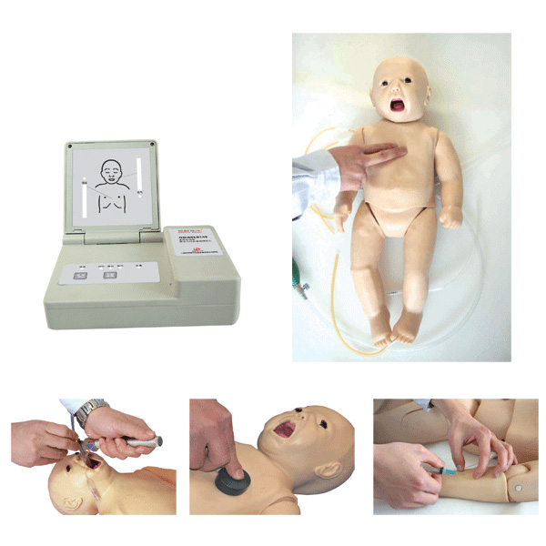 GD/ACLS145高级新生儿综合急救训练模拟人（ACLS高级生命支持、嵌入式系统）