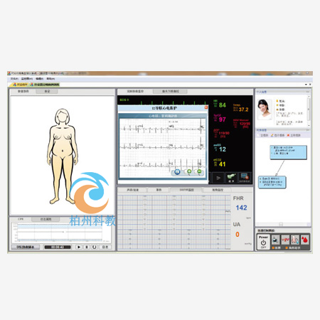 高智能数字化妇产科技能训练系统(计算机控制)