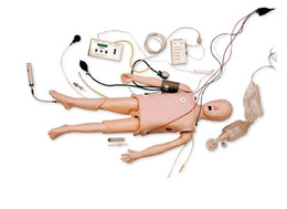 幼儿生命救护模型(接互动心电图模拟器)-德国3B